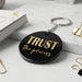Trust The Process Keyring I Motivational Quote Gift I Gift Idea