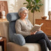 Ultra-Soft Memory Foam Reading Pillow with Back & Lumbar Support