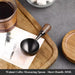 Walnut Handle Coffee Measuring Spoon – Stainless Steel Coffee Bean & Powder Scoop