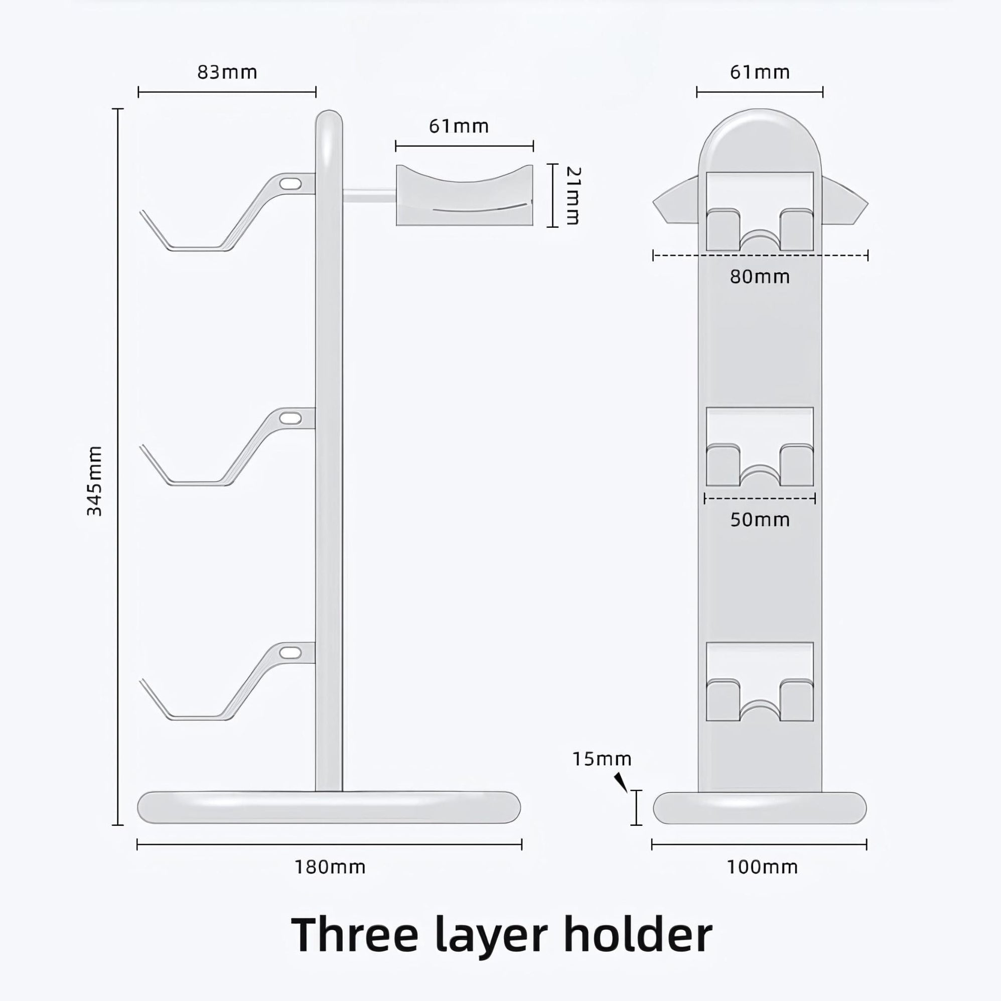 Walnut Controller & Headphone Rack - Gaming Organiser - Gift for Him ...