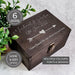 Wedding Anniversary Keepsake Box I Personalised Couples Gift - 6 Sizes Small to XLarge