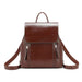 Women’s Genuine Leather Backpack | Crossbody Shoulder Laptop Rucksack