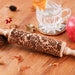 Wooden Embossed Rolling Pin – Deep Engraved Pattern Rolling Pin for Baking & Pastry