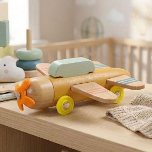 Wooden Toy Airplane