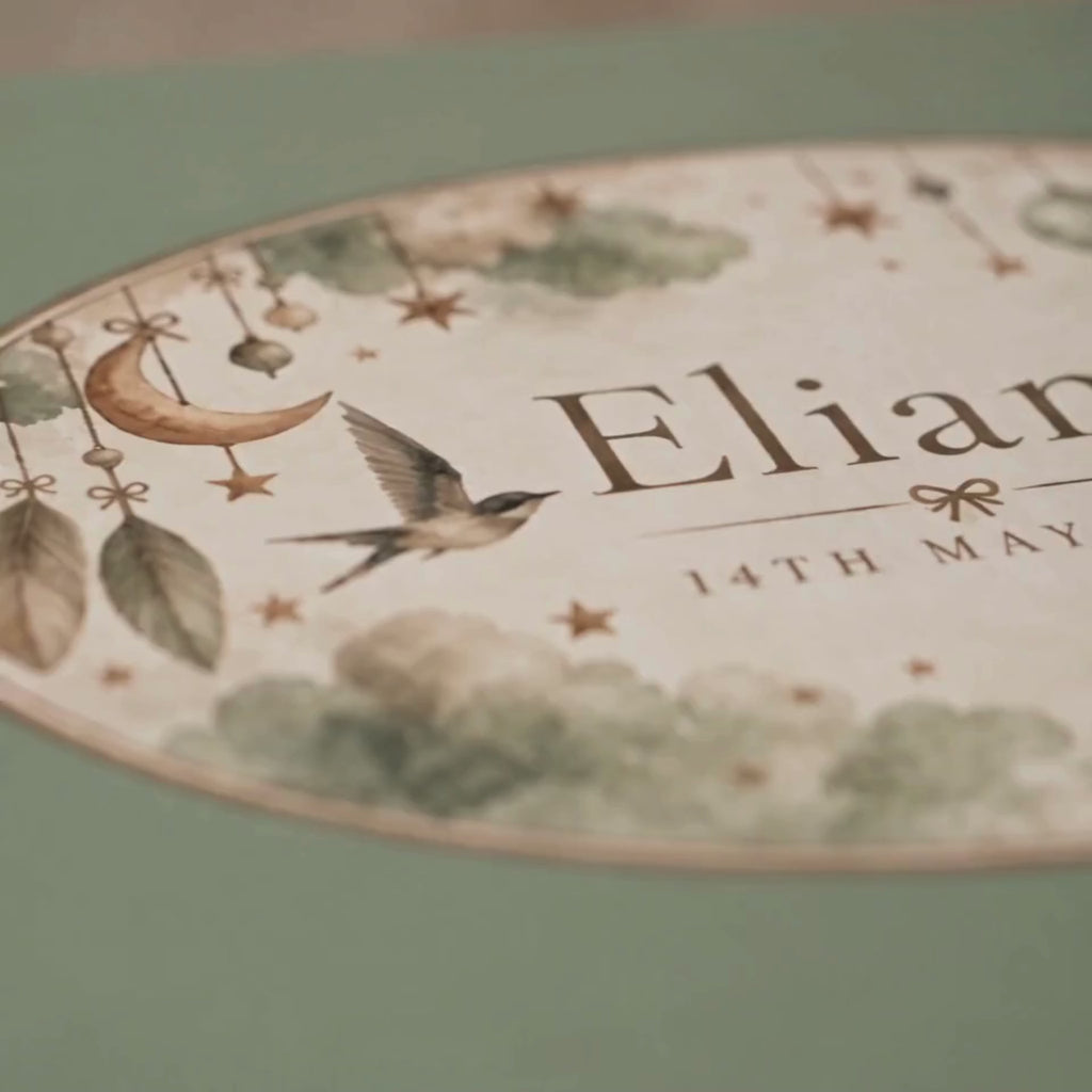 Extra Large Personalised Baby Memory Box Product Video