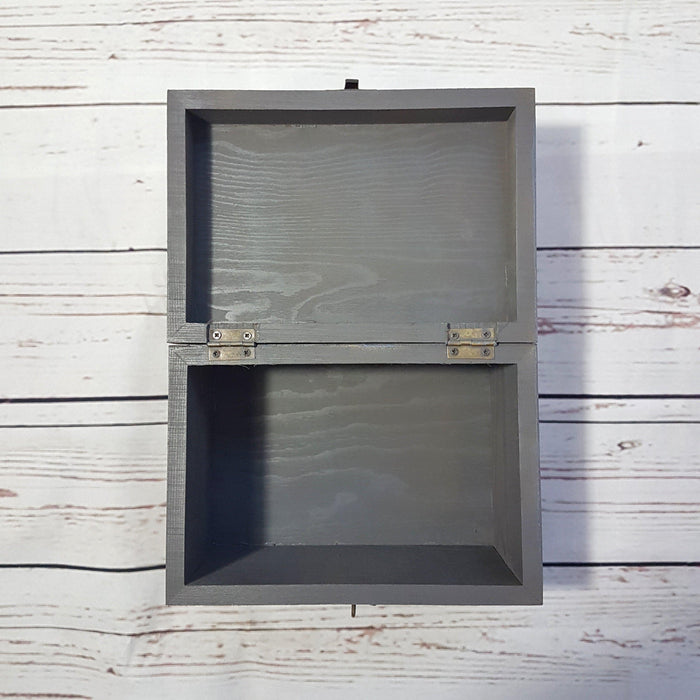 5th Anniversary Gift for Him I Forever Always Infinity Box I Wood Box - 6 Sizes Small to XLarge