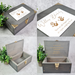 Baby Memory Box - Large Wooden Baby Storage Box - Keepsake Box