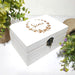 Bride Wedding Gift I Keepsake Box Bridal Wedding Engagement Gift - 6 Sizes Small to XLarge