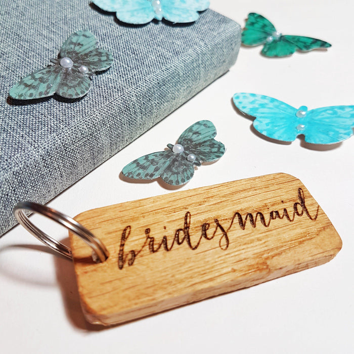 Bridesmaid keyring 2025