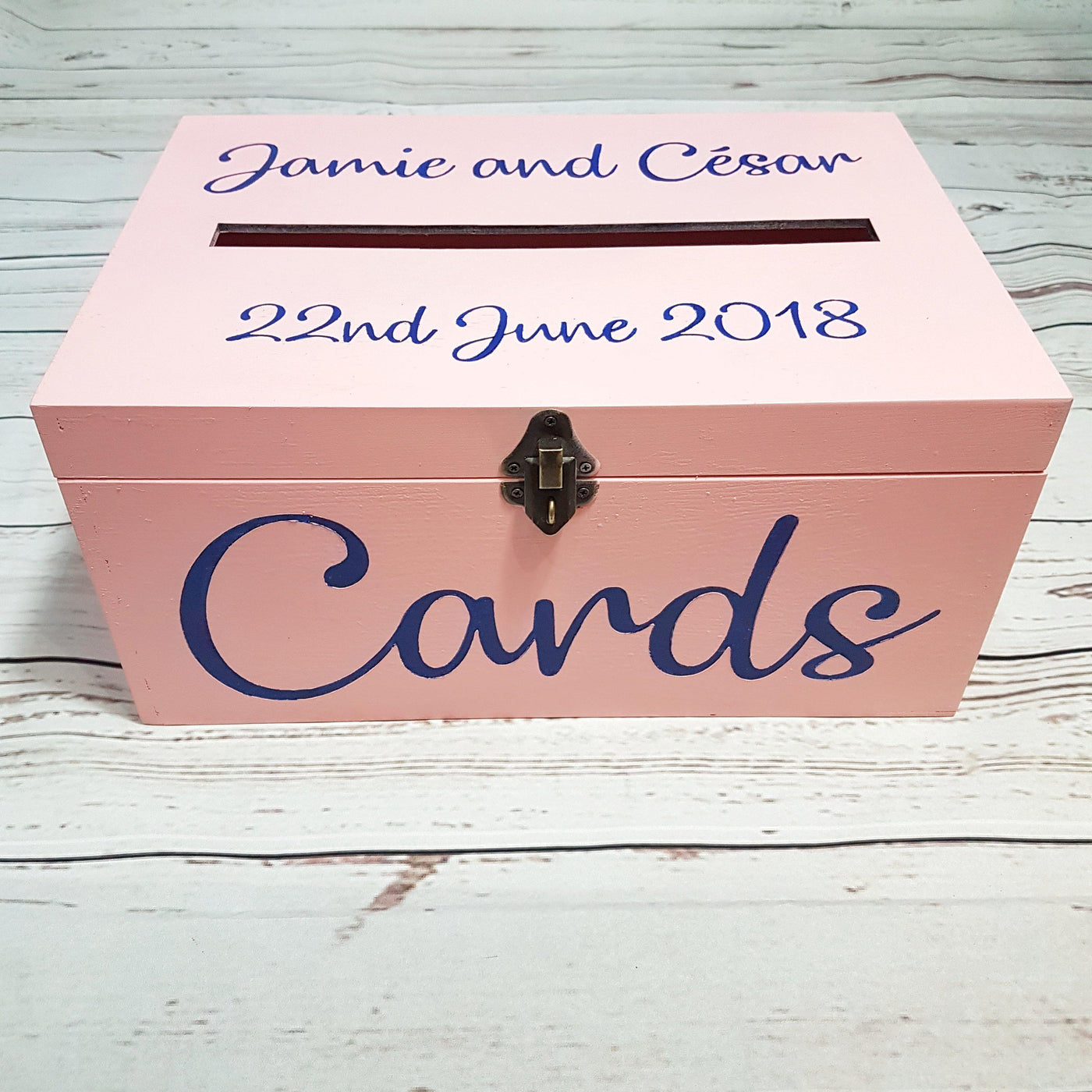 Colourful Wedding Card Box I Make Memento
