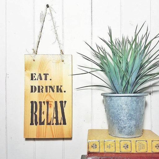 Eat, Drink, Relax kitchen sign
