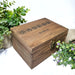 Engraved Baby Keepsake Box I Newborn Baby Birth Date Wood Memento Box