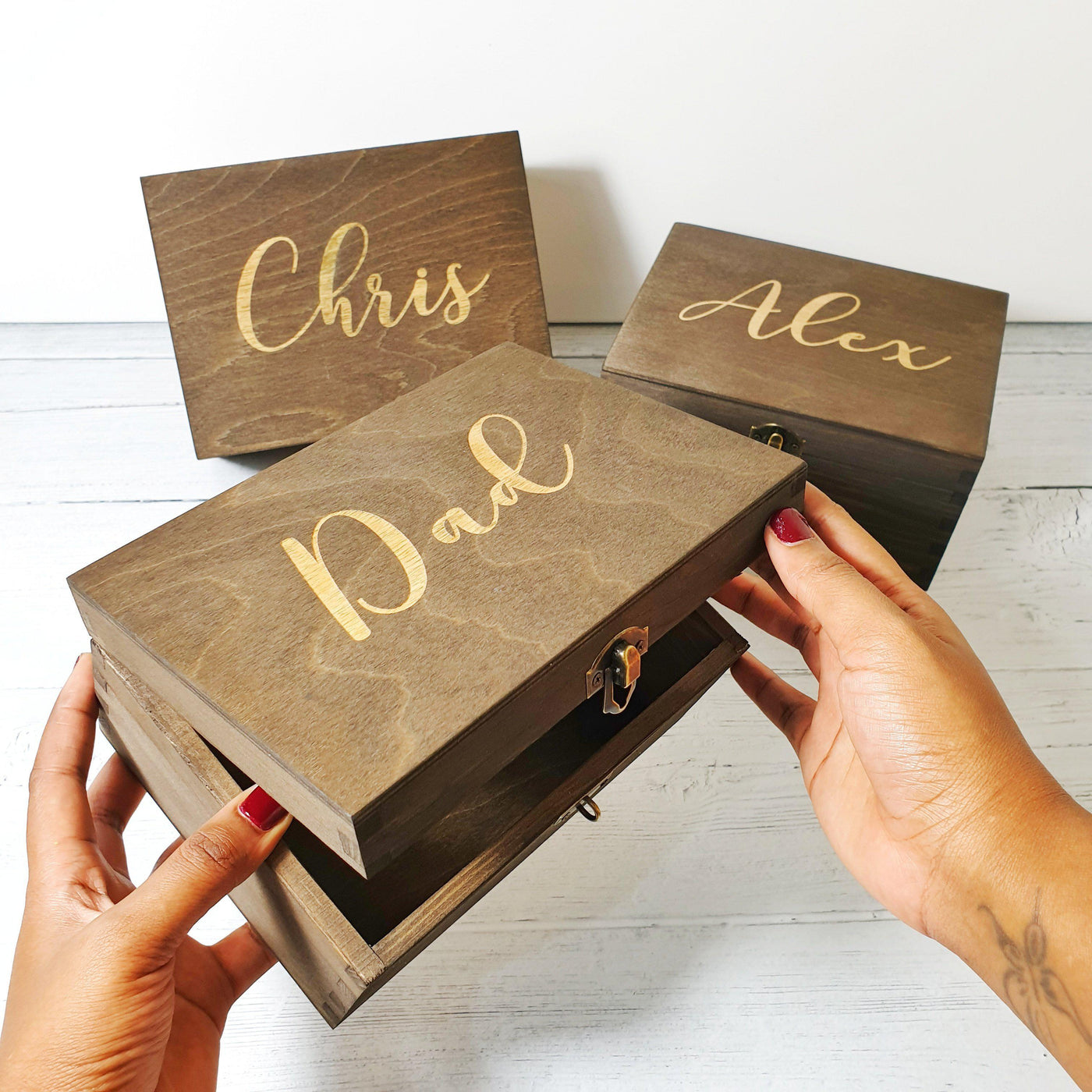 Engraved Best Man Groomsman Box I Wedding Gift Box I Make Memento