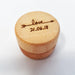 Engraved Wedding Ring Box I Anniversary Wooden Gift Box