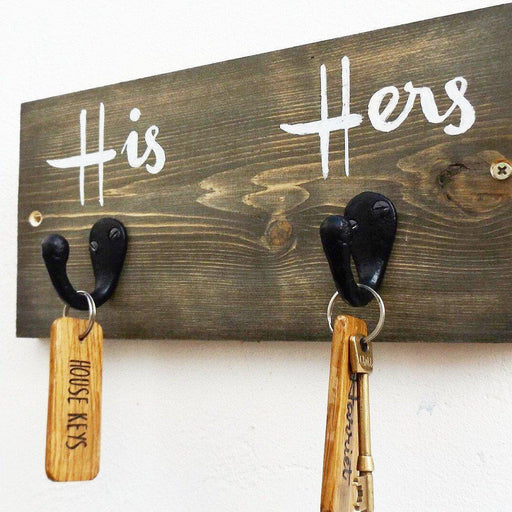 His and Hers Wall Hooks