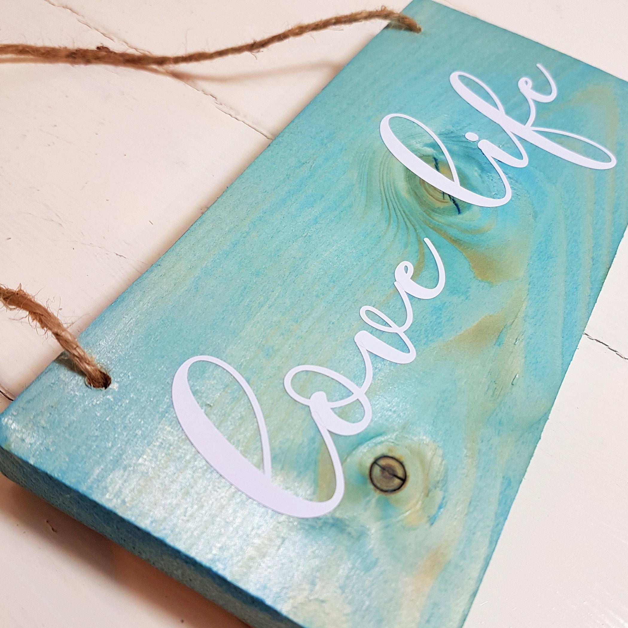 Inspirational Love Life Sign I Make Memento