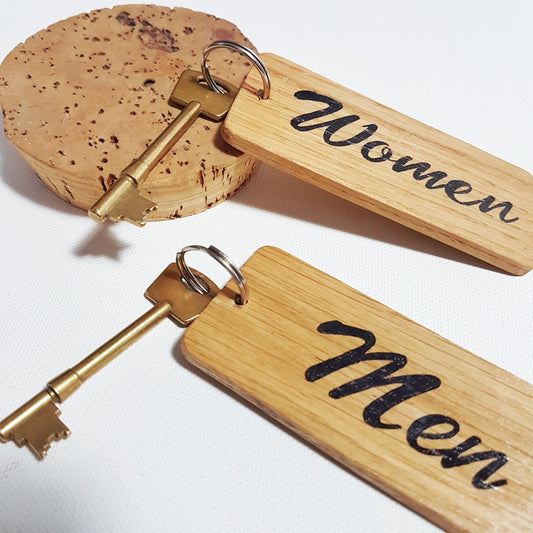 Men and Women Large Keyring Set