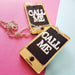 Minature Mobile Phone Statement Necklace
