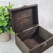 Monogram Keepsake Box I Personalised Memory Box I Birthday Gift - 6 Sizes Small to XLarge