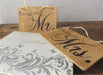 Mr & Mrs Wedding signs