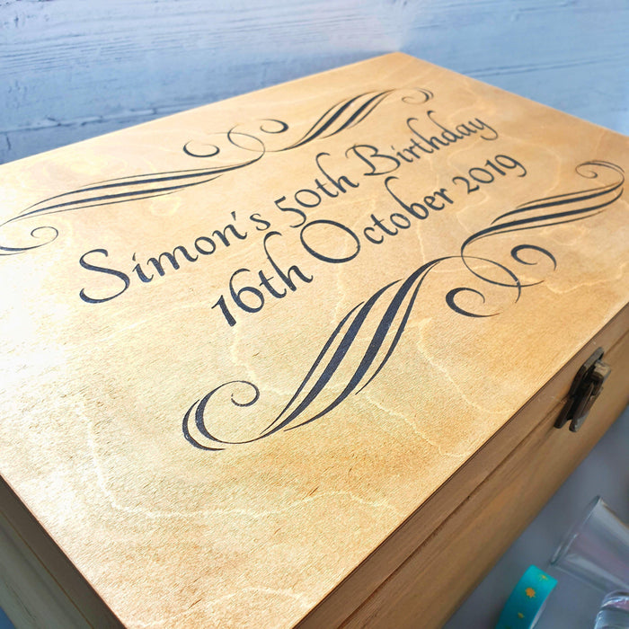 50th birthday 2024 keepsakes for him