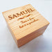 Personalised 5th Anniversary Watch Box I Wooden Wedding Gift For Him