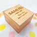 Personalised 5th Anniversary Watch Box I Wooden Wedding Gift For Him