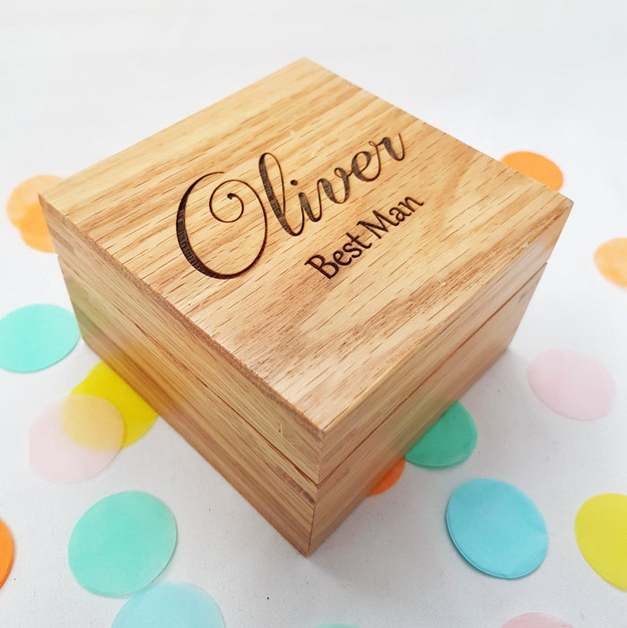 Personalised Best Man Gift Box I Groom Wedding Gift