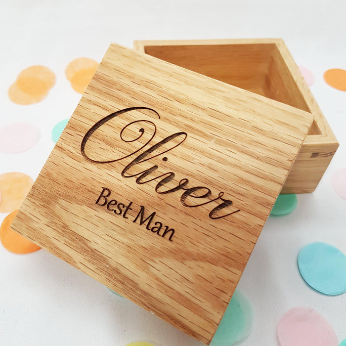 Personalised Best Man Gift Box I Groom Wedding Gift