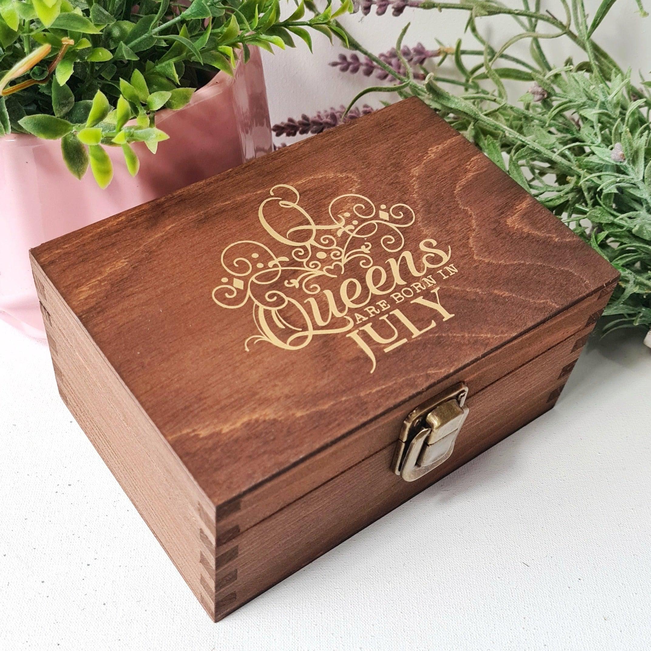 Personalised Birthday 18th 21st Keepsake Box I Birthday Queen Gift Idea