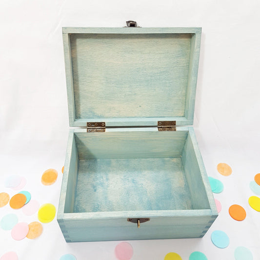 Personalised Birthday Gift for Sister I Custom Floral Keepsake Box I Engraved Wood Gift - 6 Sizes Small to XLarge