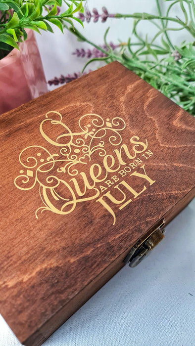 Personalised Birthday Keepsake Box for Her I Birthday Queen Gift Idea