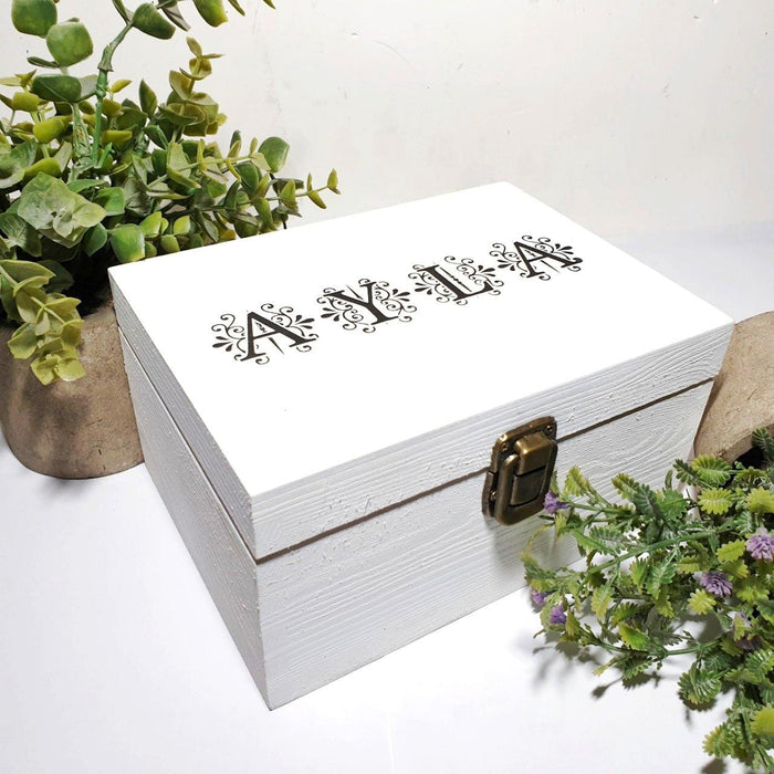Personalised Birthday Make Up Box Gift I Wedding Make Up Bridal Box - 6 Sizes Small to XLarge