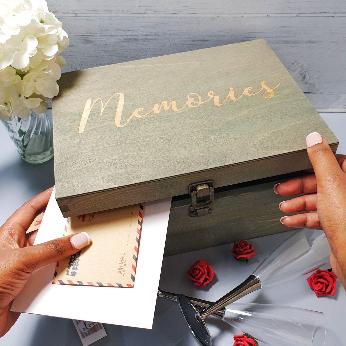 Personalised Birthday Memories Keepsake Box I 21st 30th 40th 50th 60th ...