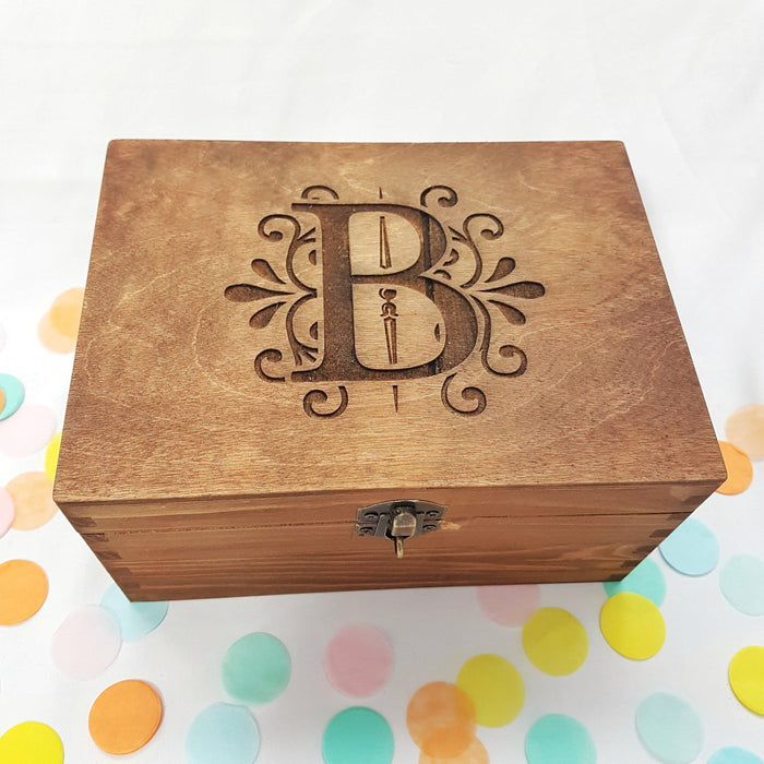 Personalised Birthday Monogram Keepsake Box I 18th 21st 30th 40th 50th 60th