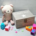 Personalised Childrens Wooden Star Box I Kids Birthday Baby Shower Gift