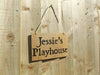 Personalised Children's oak sign