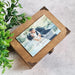 Personalised Couples Photo Memory Box I Mr & Mrs Anniversary Keepsake Box I Bride & Groom Wedding Box