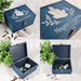 Personalised Crystal Box I Crystal Storage Organiser Box I Rock Collection Box