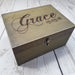 Personalised Distressed Wooden Box