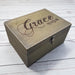 Personalised Distressed Wooden Box