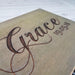 Personalised Distressed Wooden Box