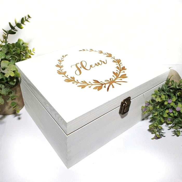 Personalised Gold Engraved Jewellery Box for Daughter I 21st Birthday Gift Idea