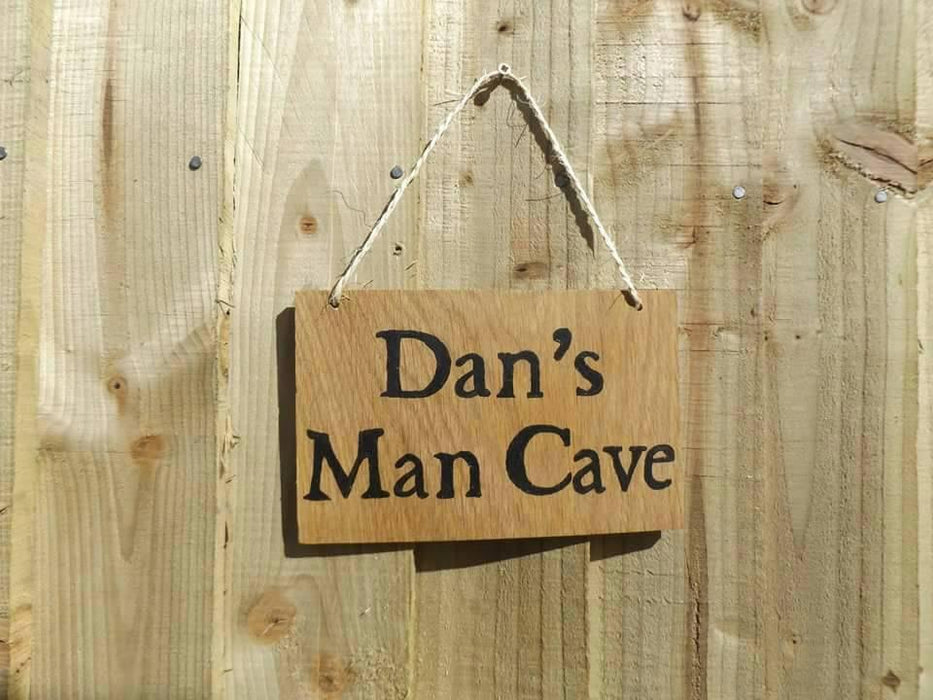 Personalised Man Cave sign