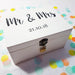 Personalised Mr & Mrs Wedding Box