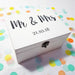 Personalised Mr & Mrs Wedding Box