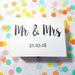 Personalised Mr & Mrs Wedding Box