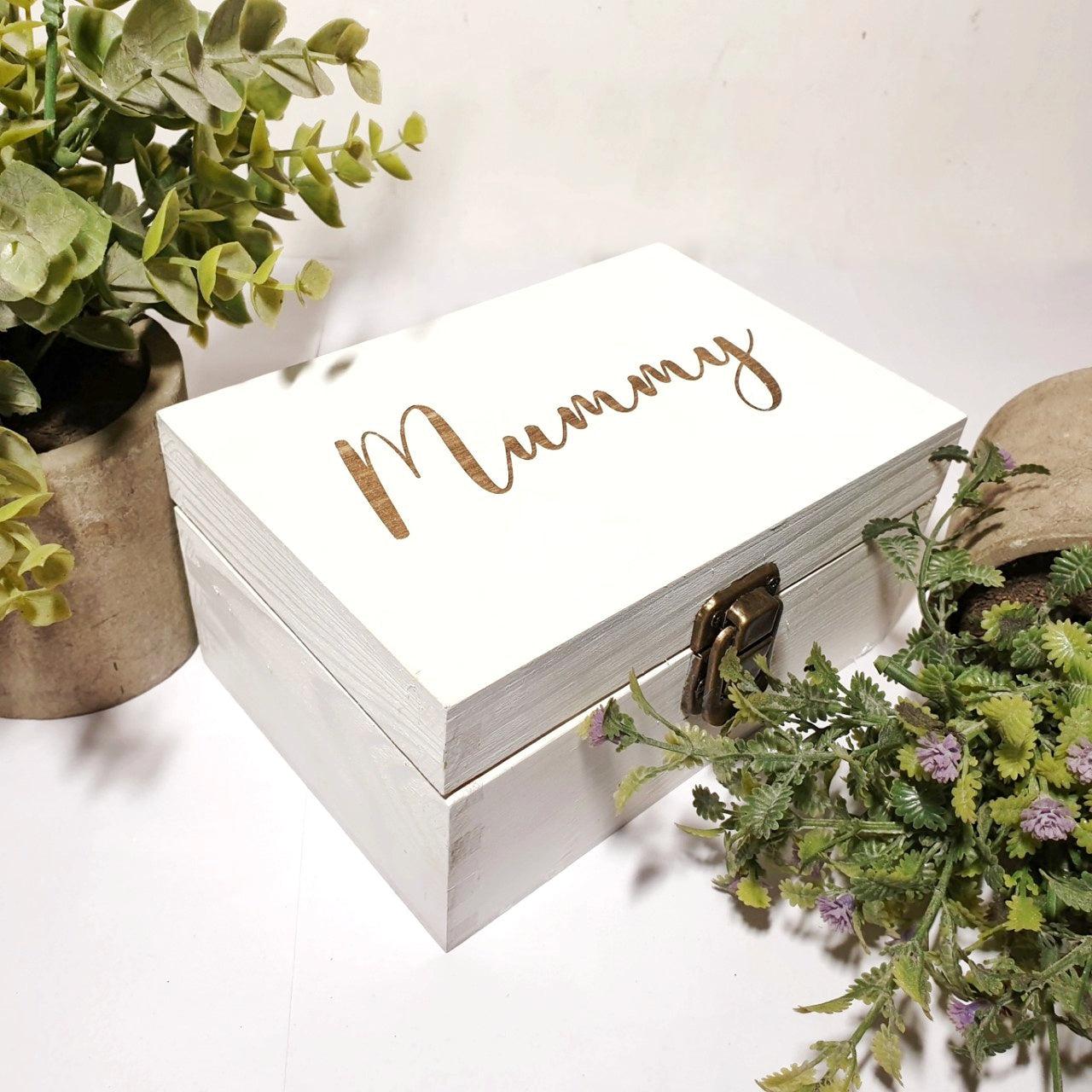 Personalised Mummy Keepsake Box I Pregnancy Gift I New Mum Gift Idea