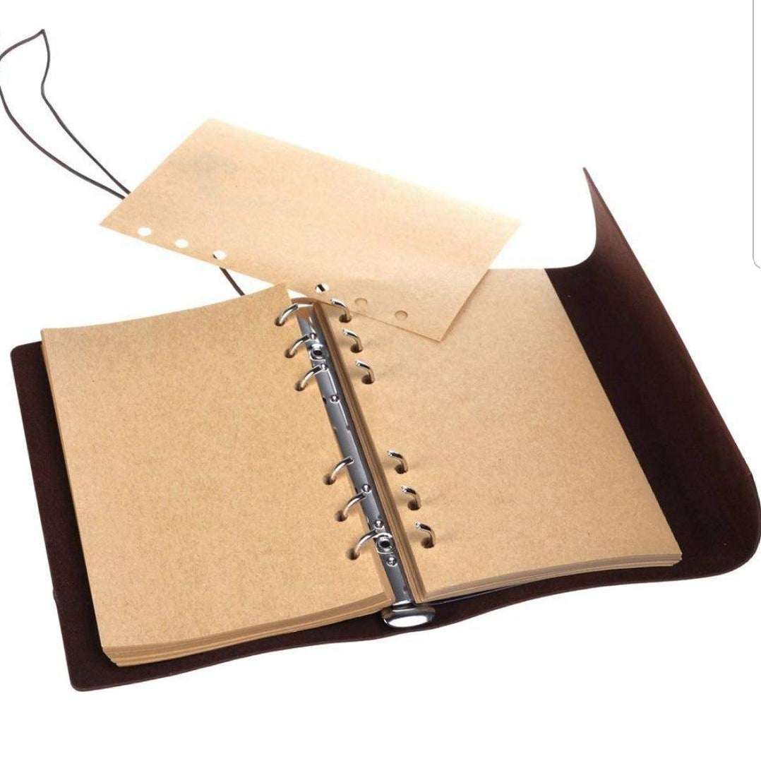 Personalised Refillable Travel Journal I Monogram Diary Gift for Her