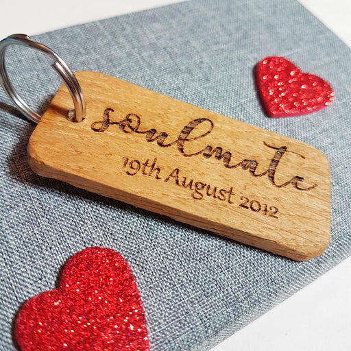 Personalised Soulmate Keyring